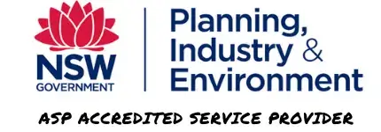 planning, industry and environment accredited logo